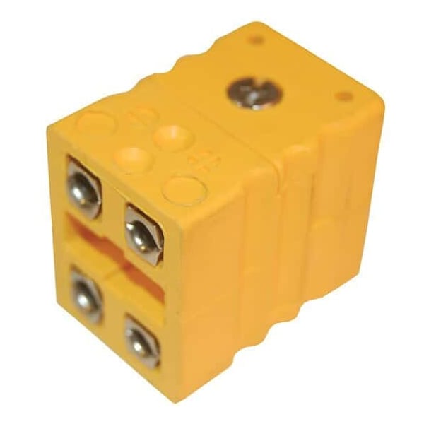 Dual Thermocouple Connector, Standard, F